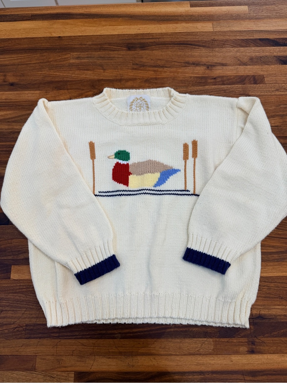 Vintage Beaufort Bonnet Duck Sweater - 4T